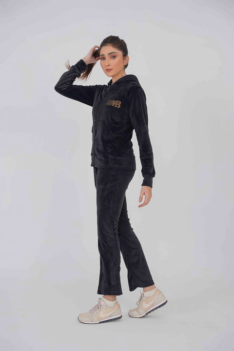 Velvet Black Tracksuit