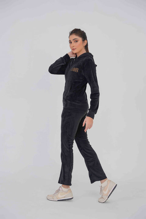 Velvet Black Tracksuit