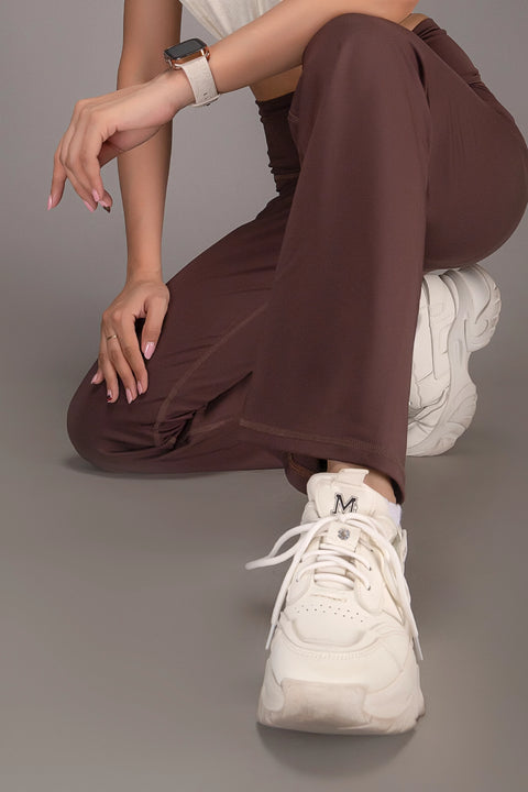 W - Lycra Phoenix Relaxed Pants - Brown