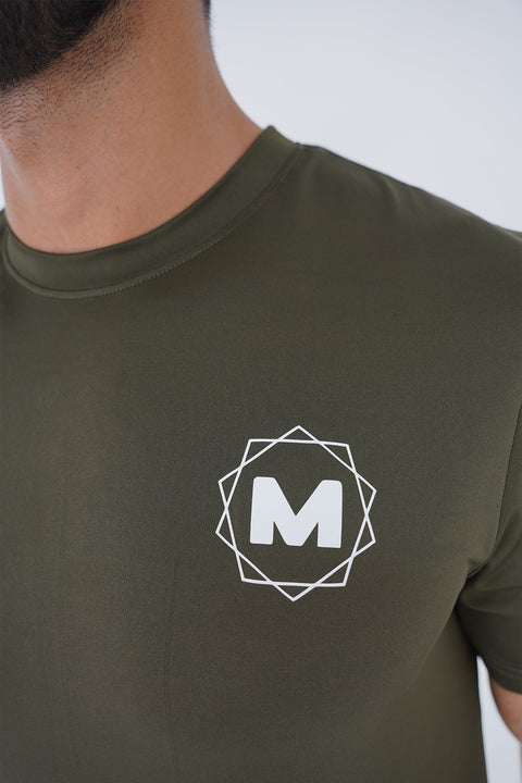M - Tee Olive